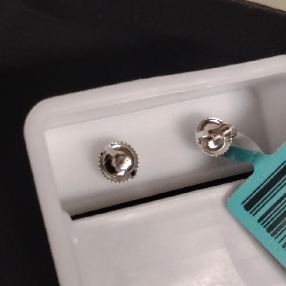 Sterling Silver Moissanite Earrings